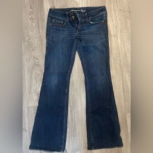American Eagle Artist Dark Blue Flare Jeans